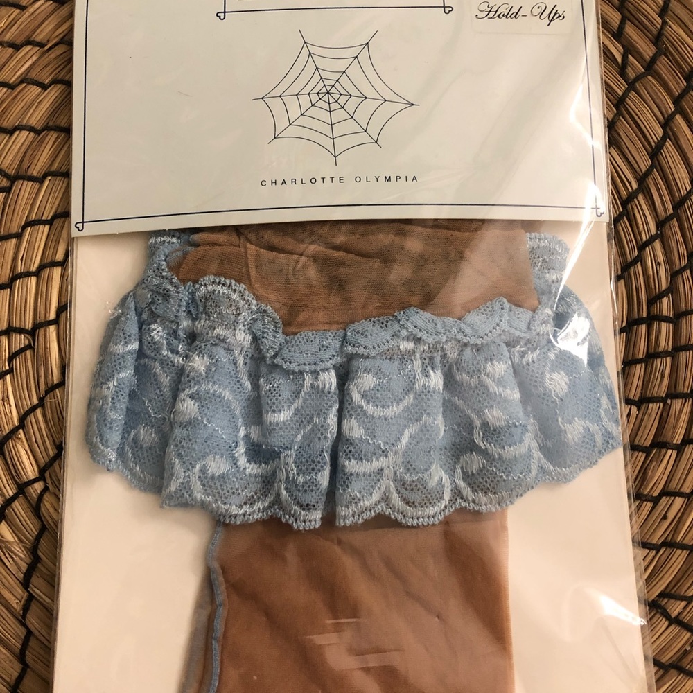 Charlotte Olympia something blue hold-ups